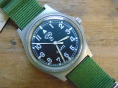 1 Very Rare Genuine British Army, unissued Gulf War CWC quartz wrist watch