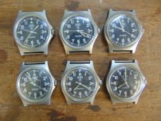 QTY 6 x CWC quartz wrist watches