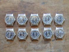 QTY 10 x CWC quartz wrist watches