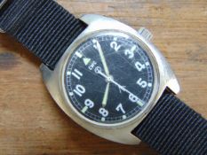 1 x Genuine British Army, extremely rare and sought after mechanical wind up CWC wrist watch