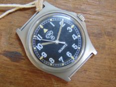 1 Very Rare Genuine Royal Marines, Navy issue 0555, CWC quartz wrist watch