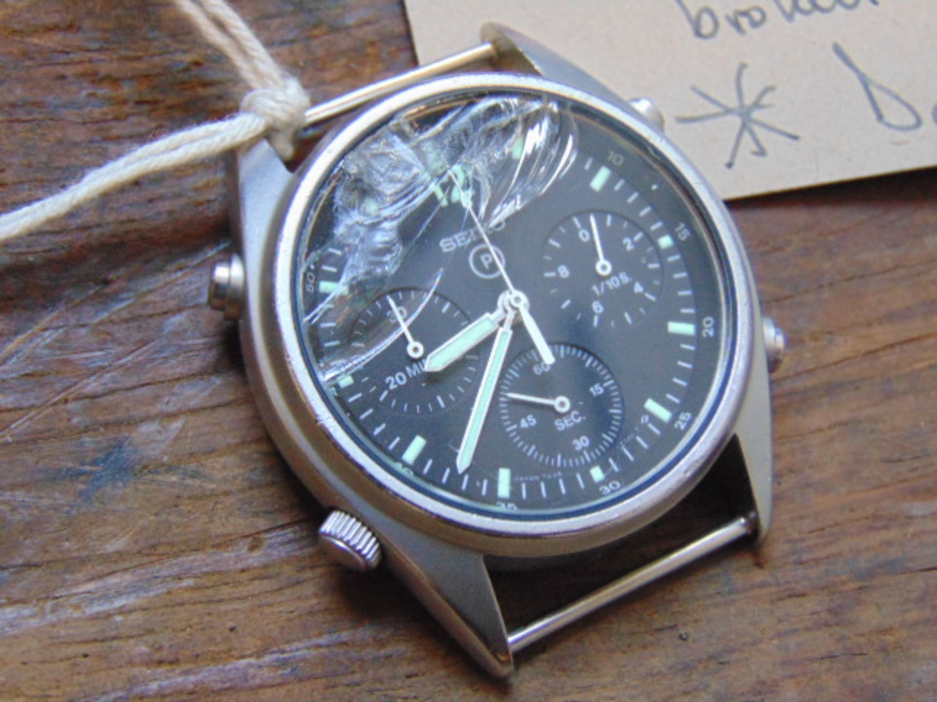 1 x Seiko Pilots Chronograph generation 1 - Image 3 of 4