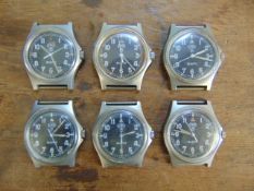 QTY 6 x CWC quartz wrist watches