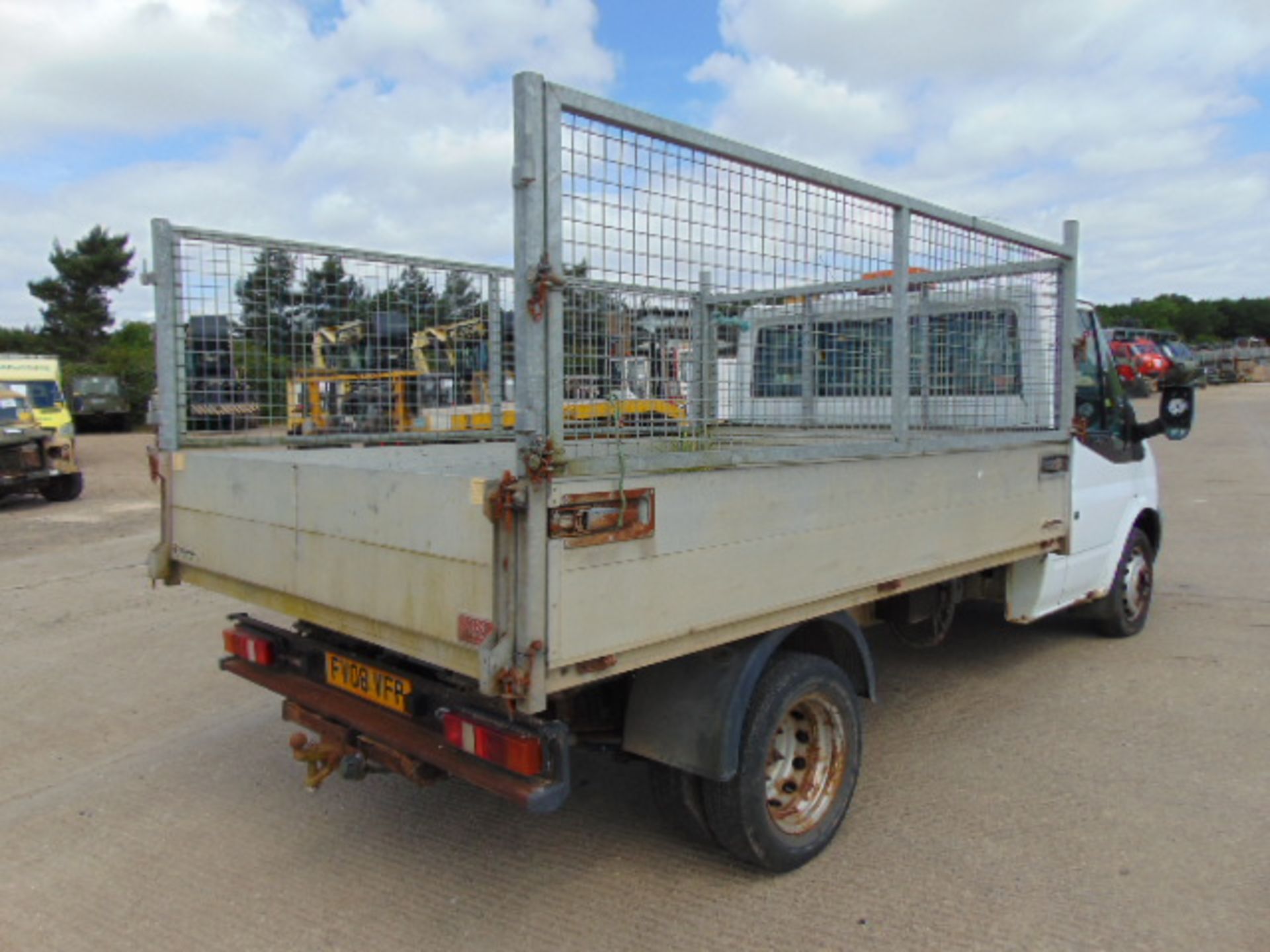 2008 Ford Transit 115 T350 Flat Bed Tipper - Image 9 of 15