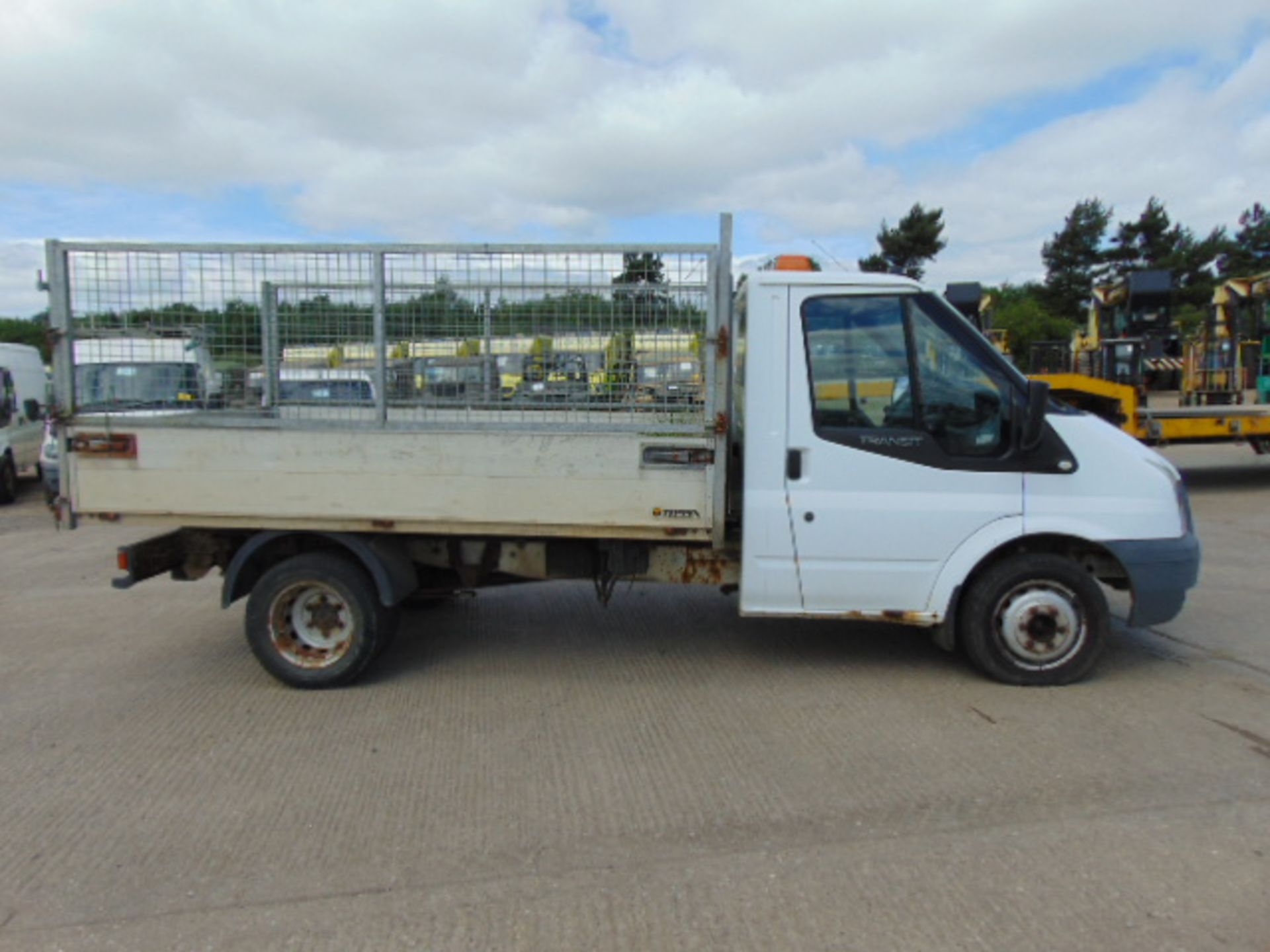 2008 Ford Transit 115 T350 Flat Bed Tipper - Image 6 of 15