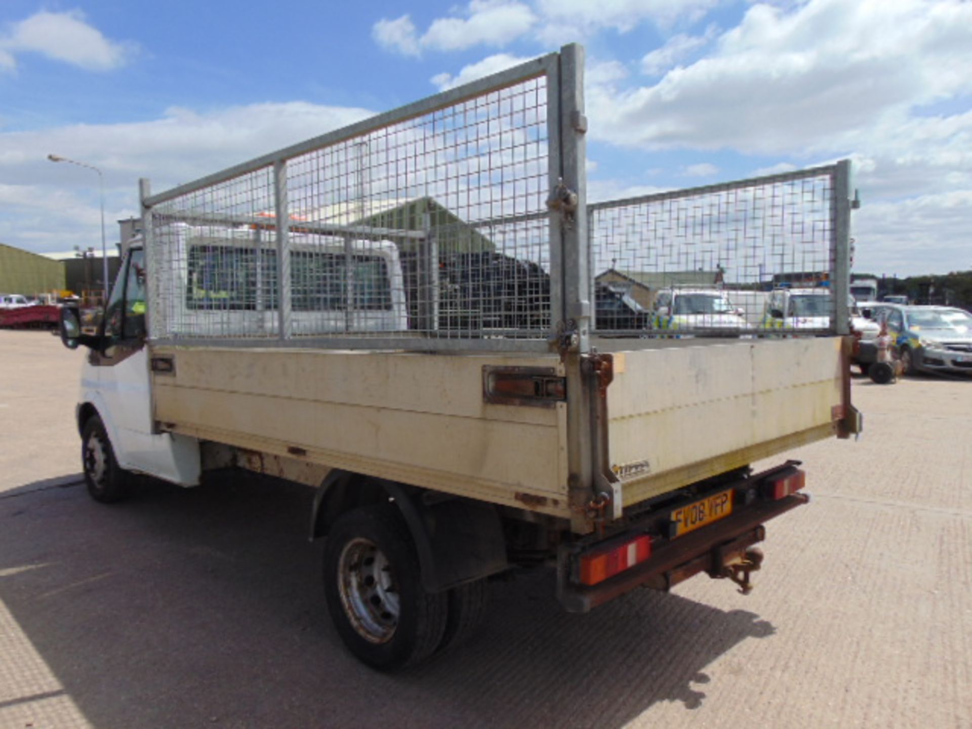 2008 Ford Transit 115 T350 Flat Bed Tipper - Image 7 of 15