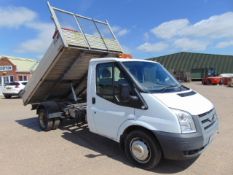 2008 Ford Transit 115 T350 Flat Bed Tipper 31,936 miles!