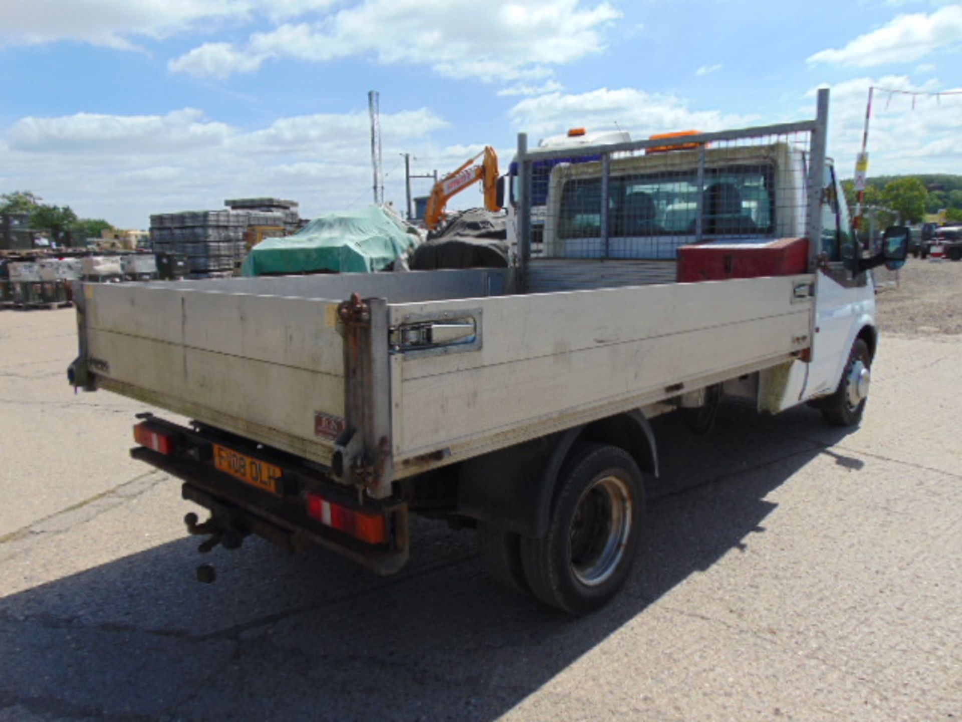 2008 Ford Transit 115 T350 Flat Bed Tipper 31,936 miles! - Image 7 of 15