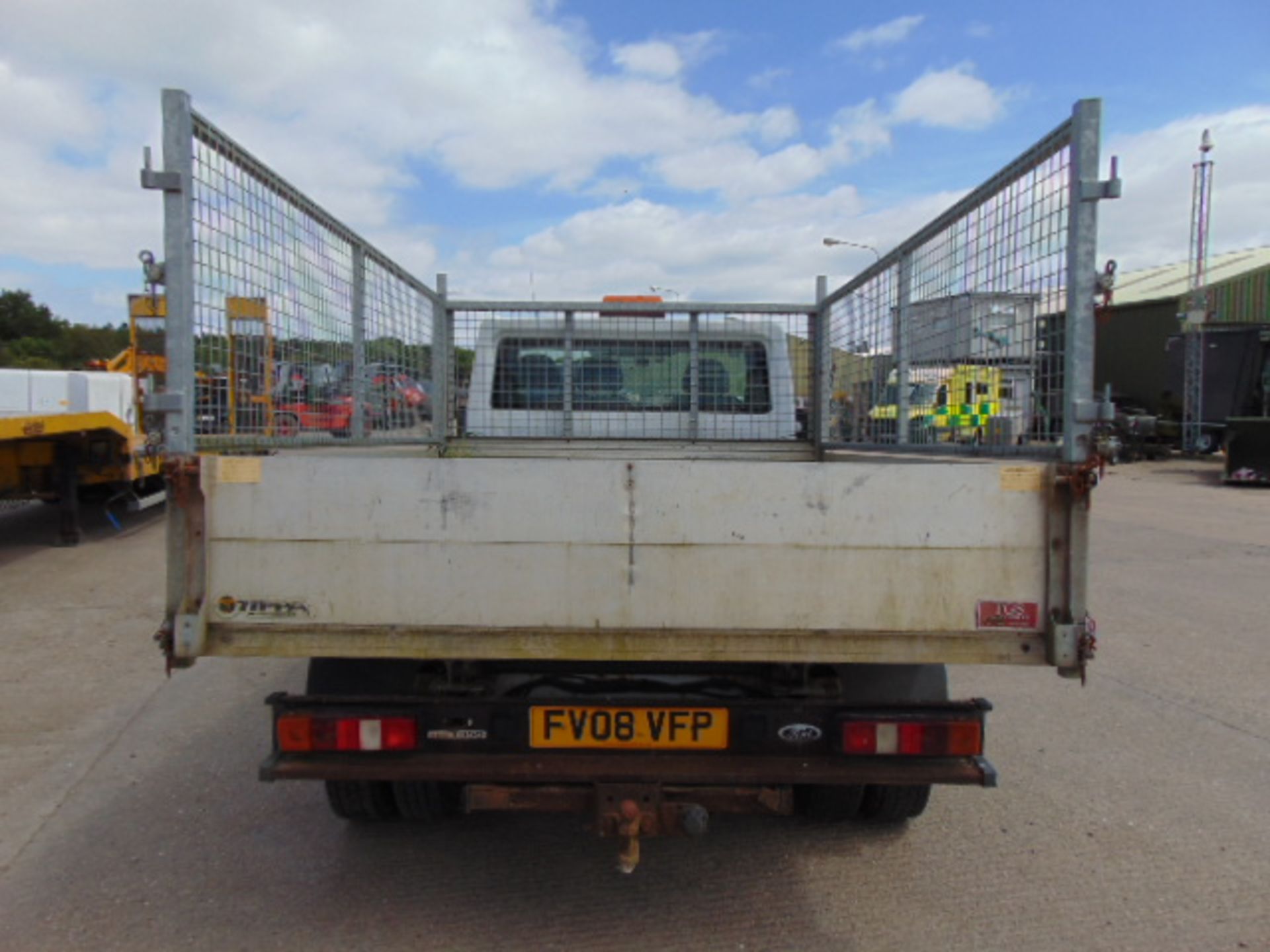 2008 Ford Transit 115 T350 Flat Bed Tipper - Image 8 of 15