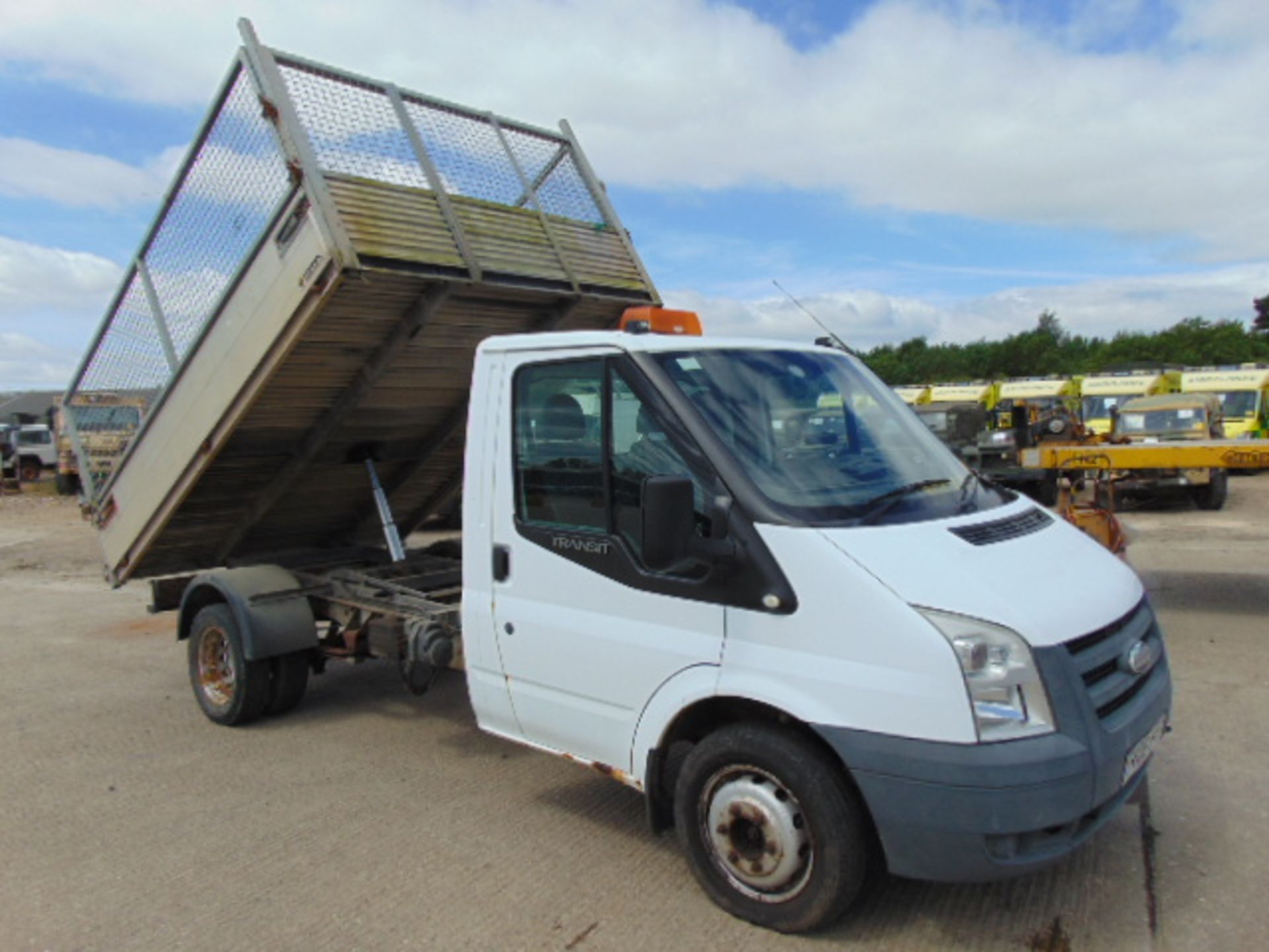 2008 Ford Transit 115 T350 Flat Bed Tipper