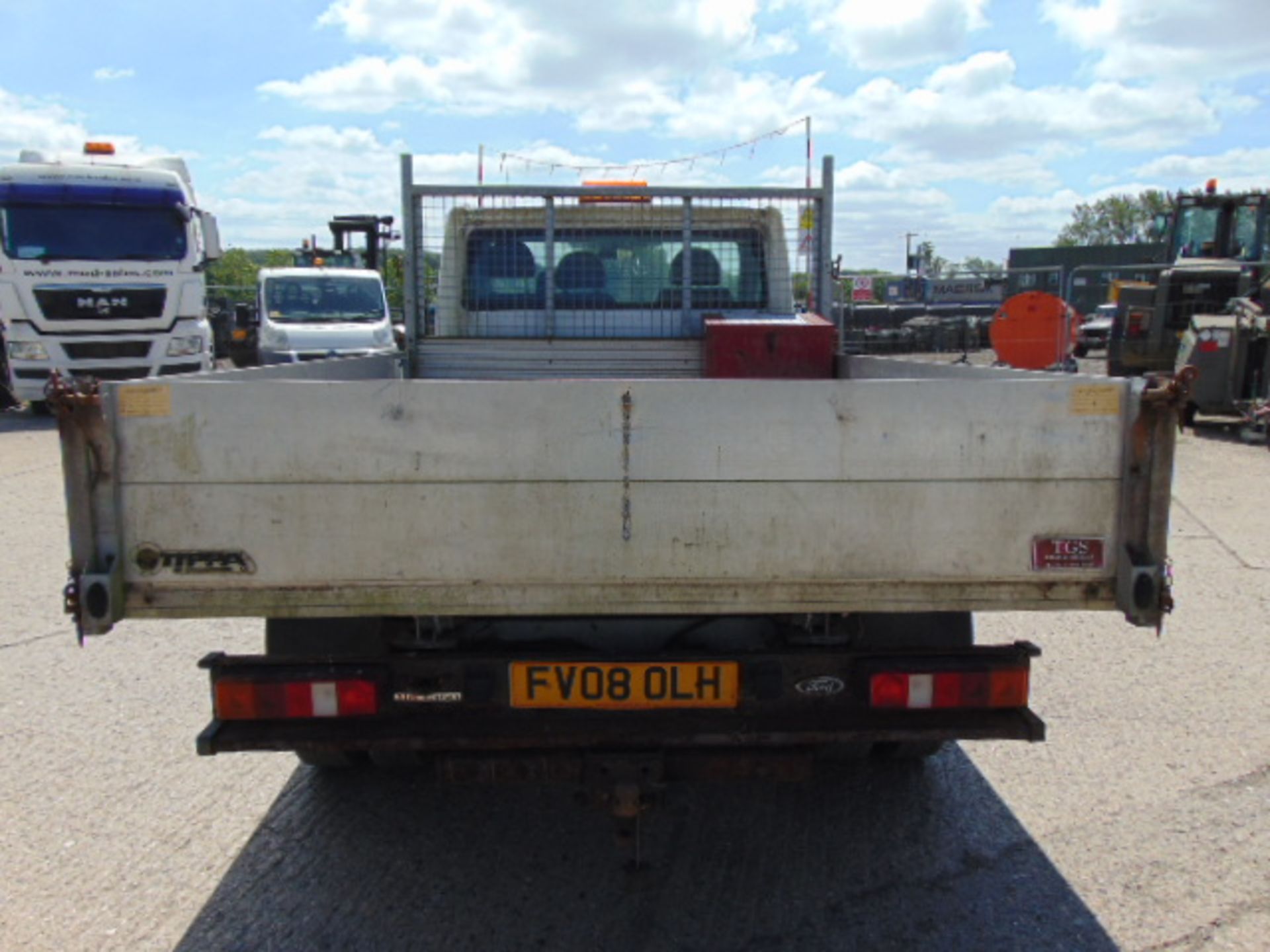 2008 Ford Transit 115 T350 Flat Bed Tipper 31,936 miles! - Image 8 of 15