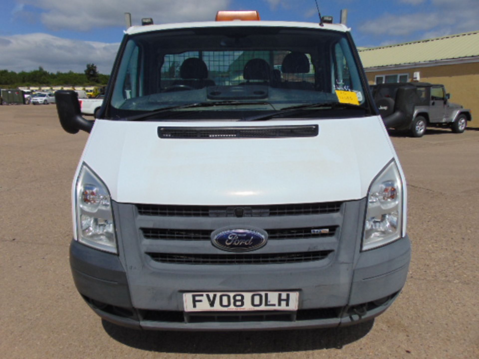 2008 Ford Transit 115 T350 Flat Bed Tipper 31,936 miles! - Image 3 of 15