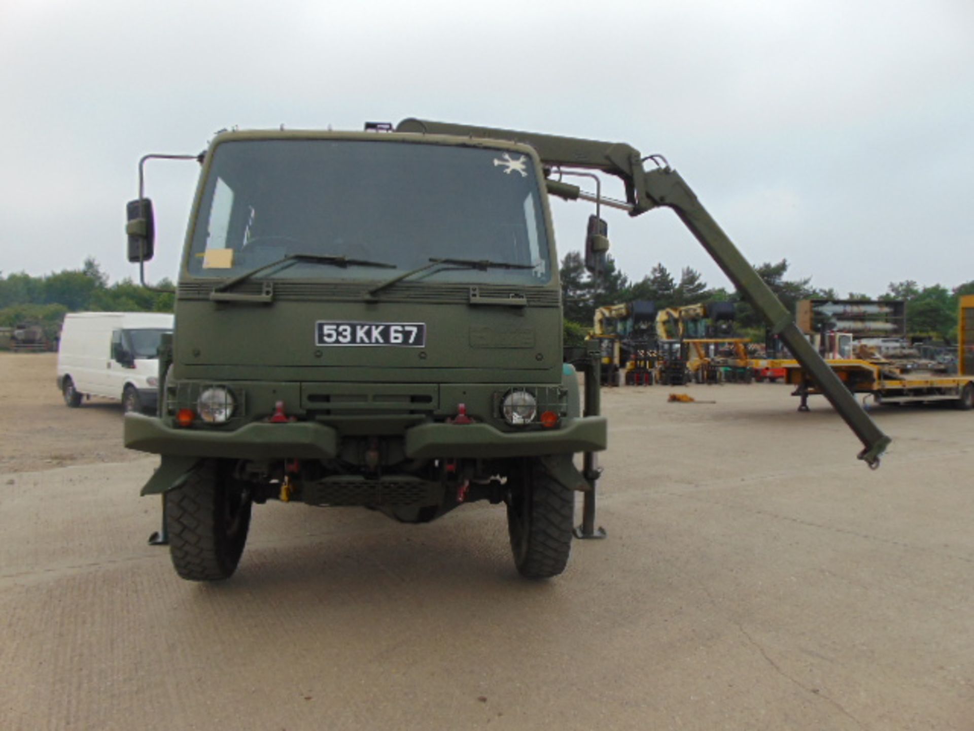 Leyland DAF 4X4 Truck complete with Atlas Crane - Image 2 of 16