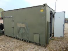 GEL Insulated Office Unit C/W Twist Locks, Air Con, Work Stations etc