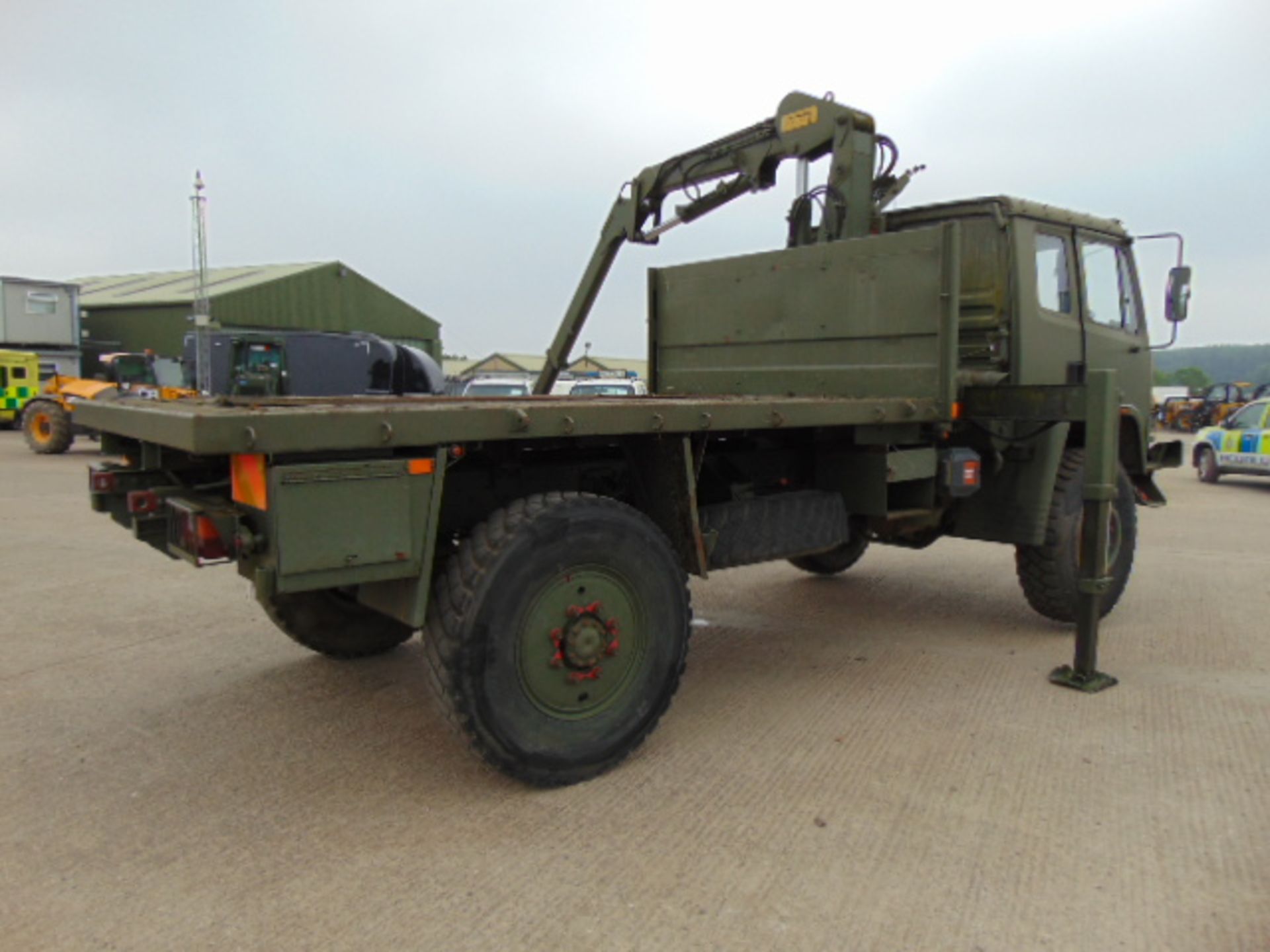 Leyland DAF 4X4 Truck complete with Atlas Crane - Image 7 of 16