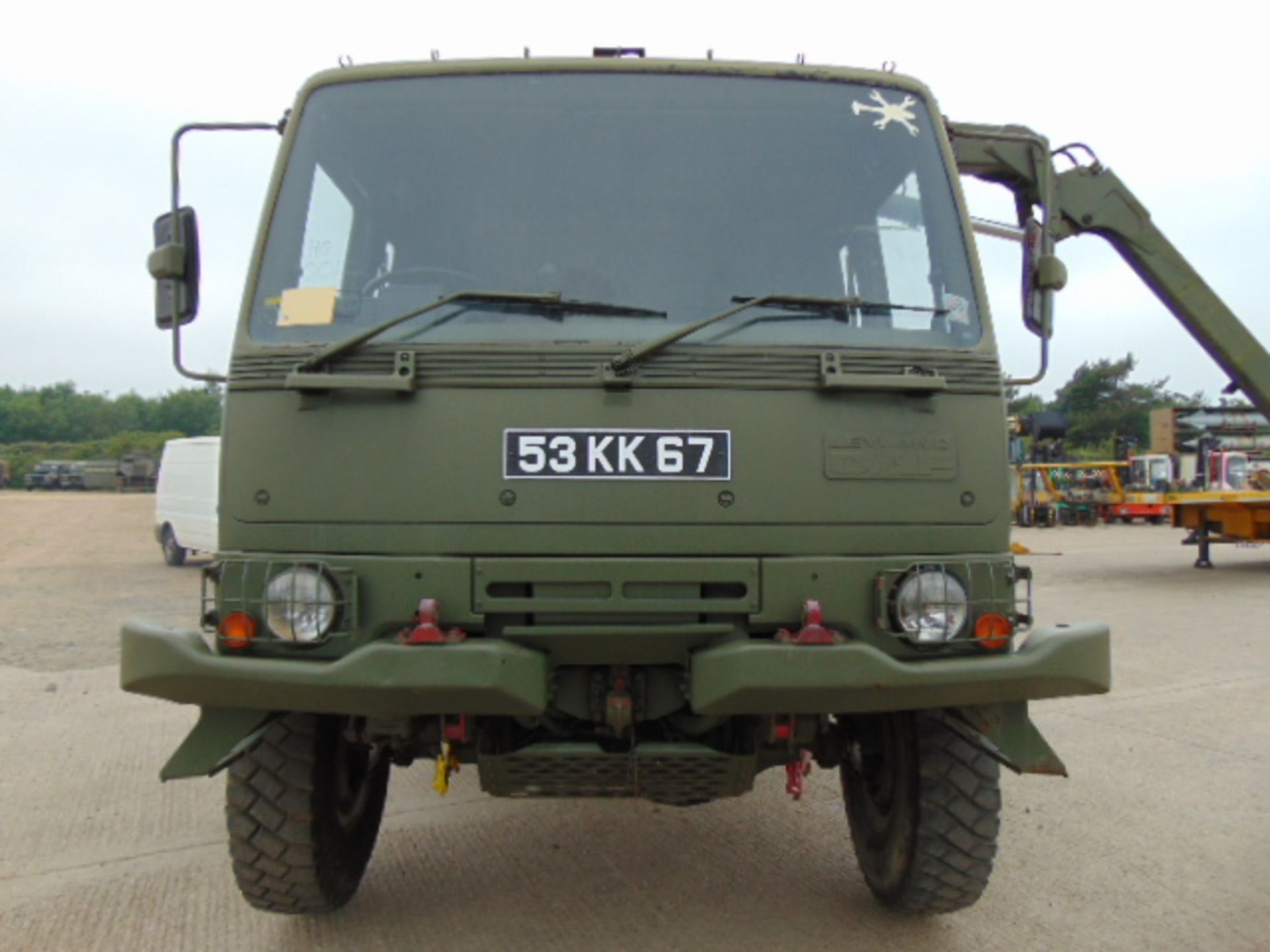 Leyland DAF 4X4 Truck complete with Atlas Crane - Image 3 of 16