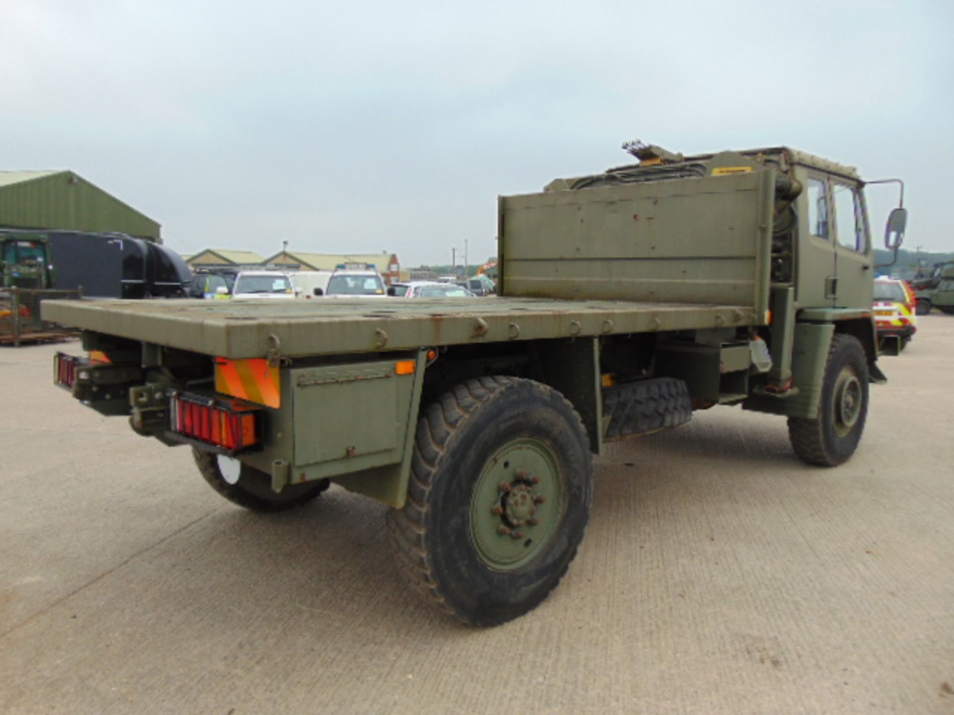 Leyland DAF 4X4 Truck complete with Atlas Crane - Image 6 of 19