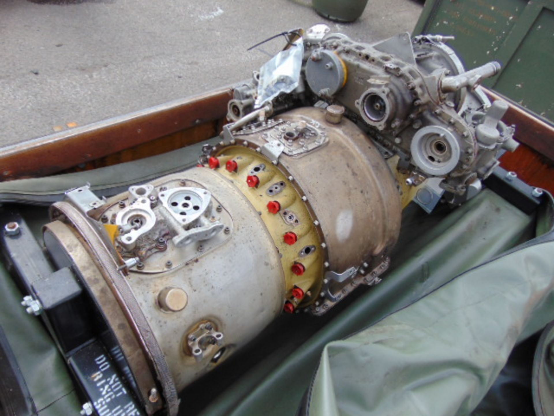 Rolls Royce Gem Jet Engine complete with Transportation Cradle - Image 4 of 6