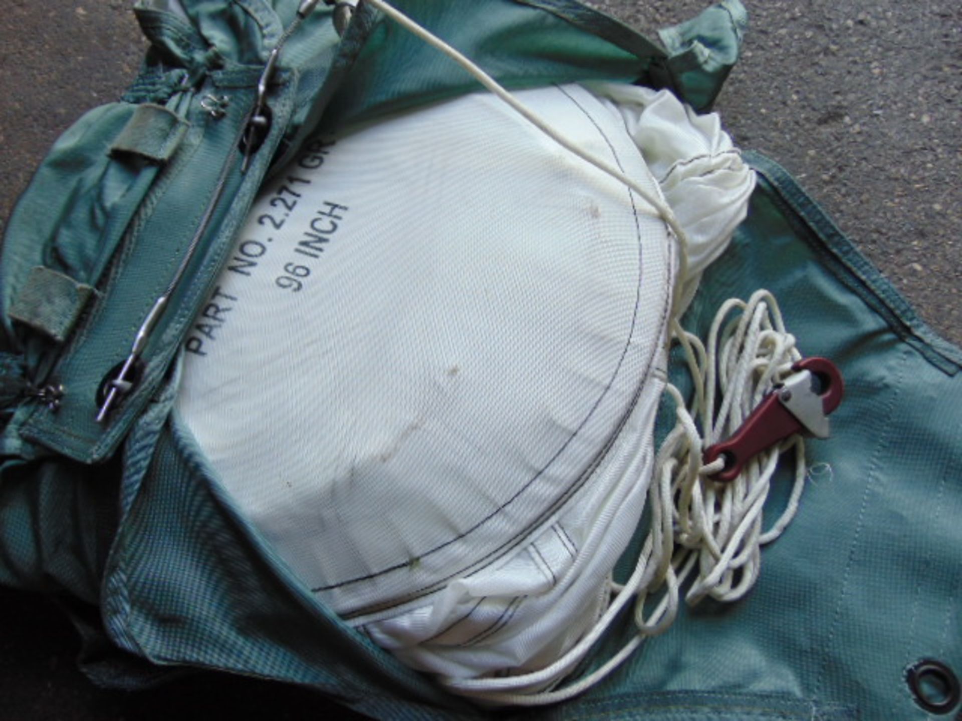 RAF Royal Navy Sea Anchor Parachute - Image 4 of 6