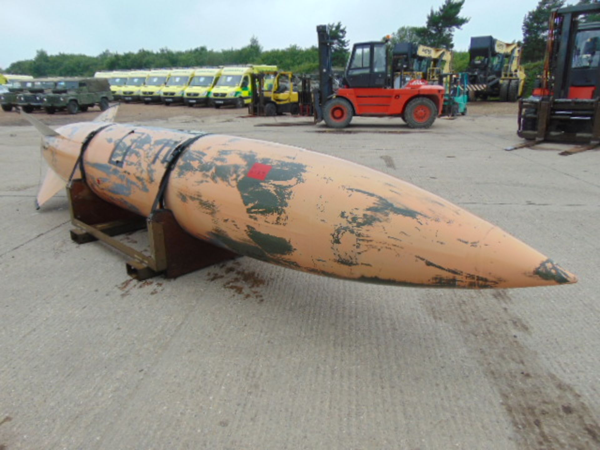 Tornado Strategic Bomber 2250 litre external fuel tank, Drop tank