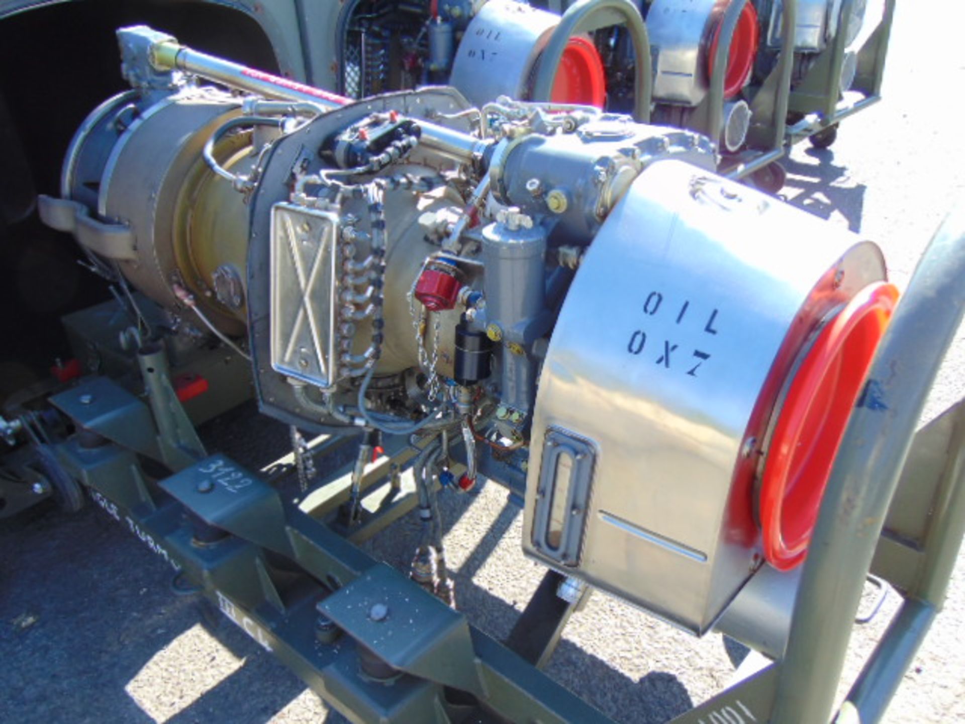 Rolls Royce / Turbomeca Turbine 3C4 Jet Engine 1300 SHP complete with Transportation Cradle - Image 6 of 11