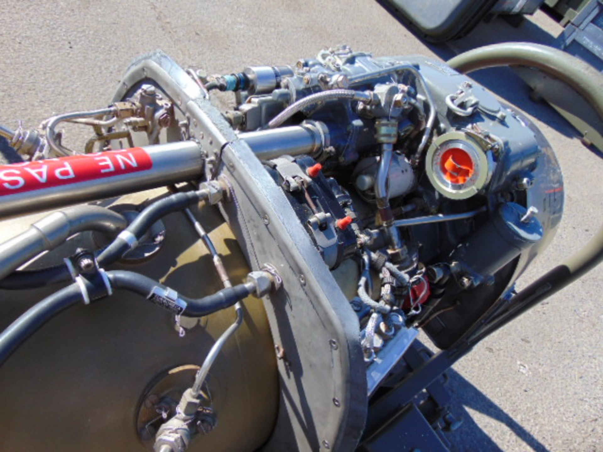 Rolls Royce / Turbomeca Turbine 3C4 Jet Engine 1300 SHP complete with Transportation Cradle - Image 9 of 11