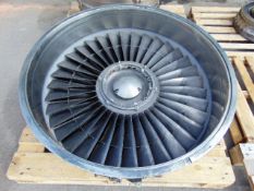 RAF Tornado Supersonic Fighter LP1 Jet Engine Rolls Royce RB199 Titanium Main Fan Assy