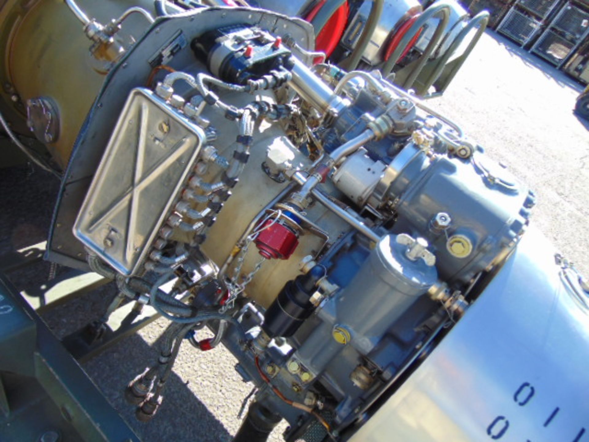 Rolls Royce / Turbomeca Turbine 3C4 Jet Engine 1300 SHP complete with Transportation Cradle - Image 7 of 11