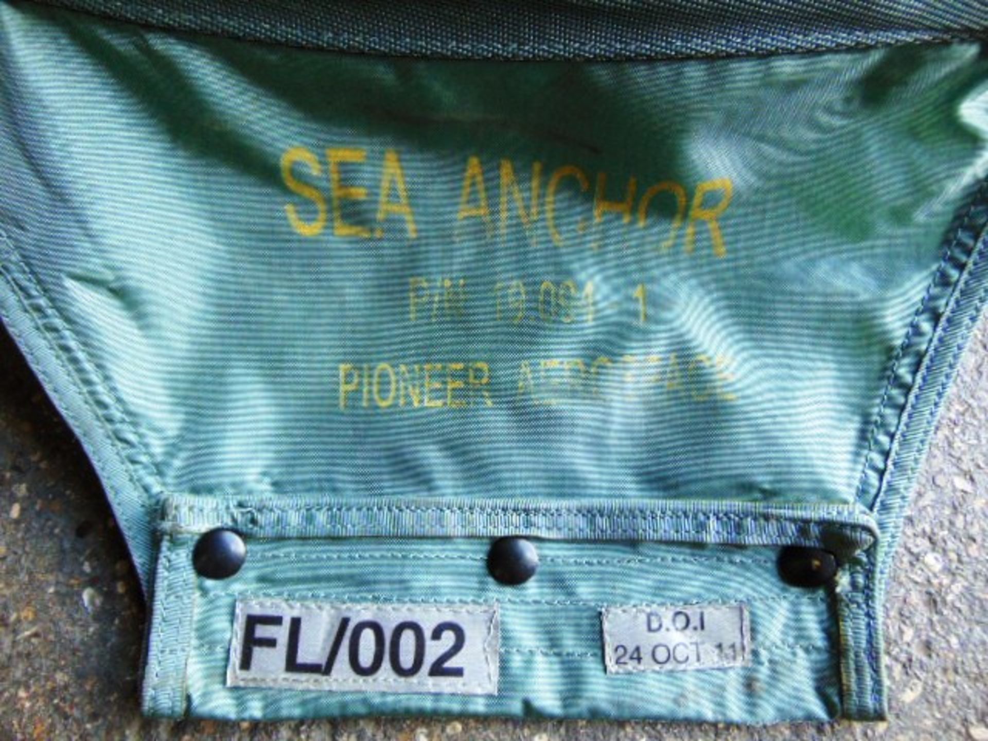 RAF Royal Navy Sea Anchor Parachute - Image 5 of 6