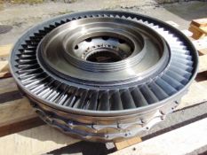 Tornado Supersonic Fighter LP1 Jet Engine Rolls Royce RB199 Titanium Compressor Fan Assy