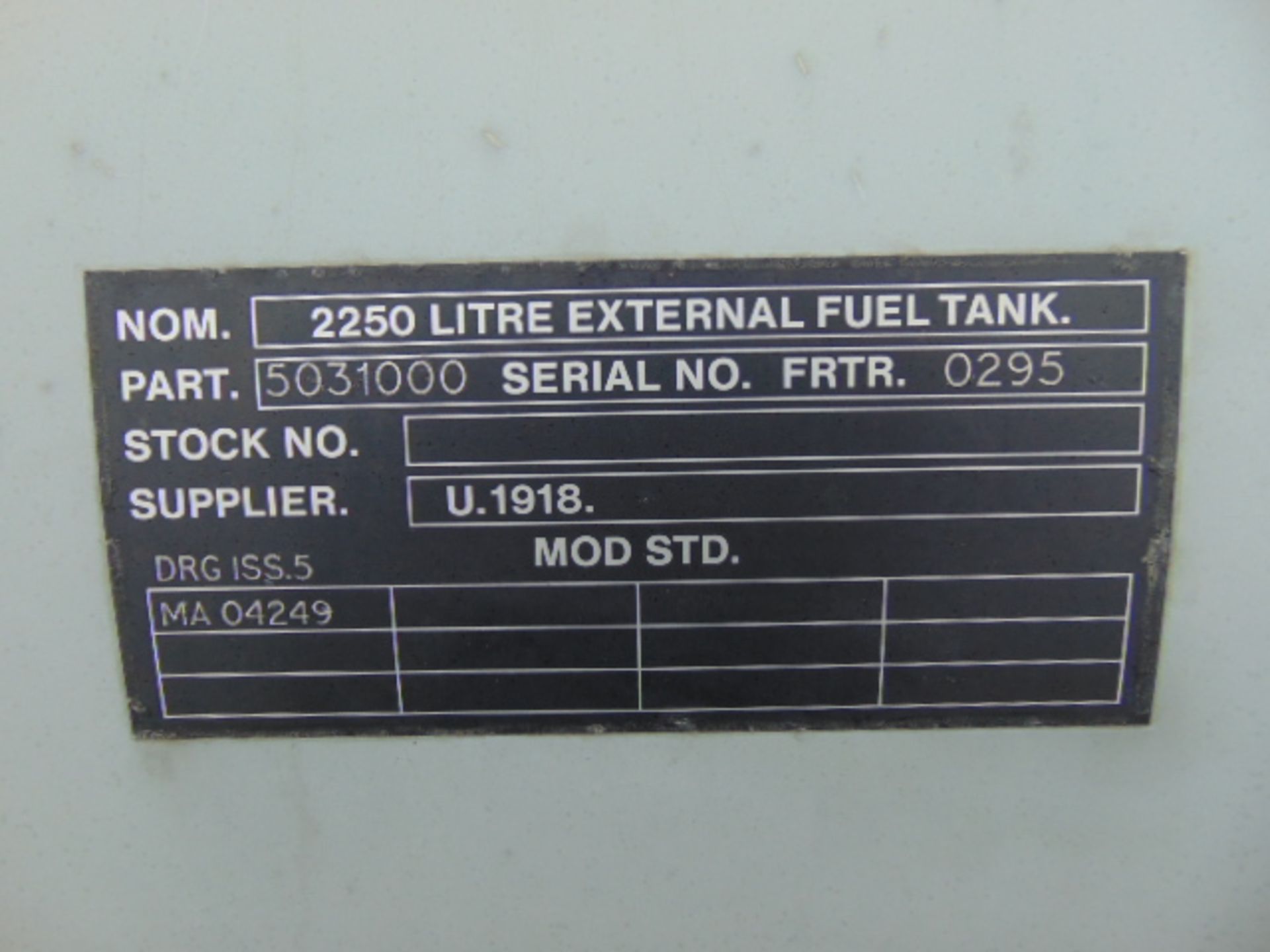 Tornado Strategic Bomber 2250 litre external fuel tank, Drop tank - Image 7 of 8