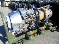 Rolls Royce / Turbomeca Turbine 3C4 Jet Engine 1300 SHP complete with Transportation Cradle