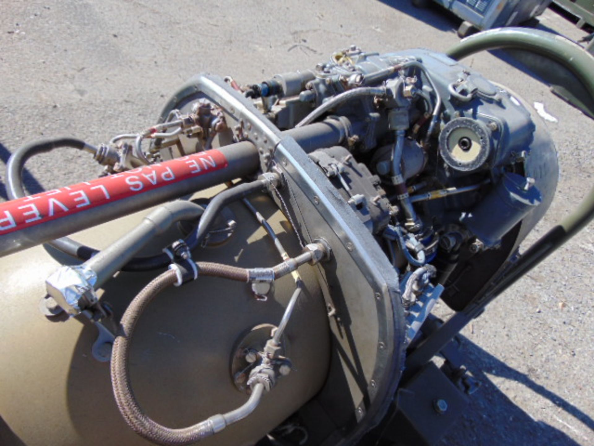 Rolls Royce / Turbomeca Turbine 3C4 Jet Engine 1300 SHP complete with Transportation Cradle - Image 10 of 12