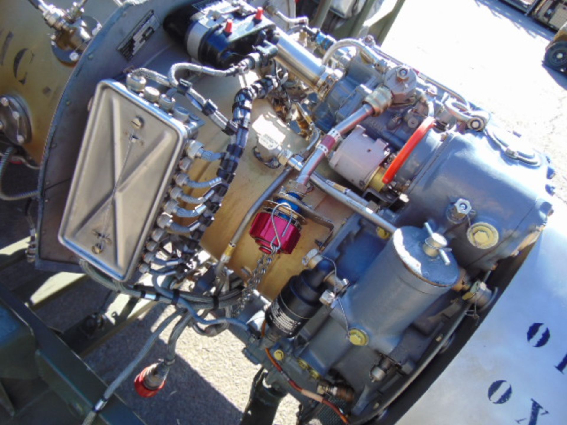 Rolls Royce / Turbomeca Turbine 3C4 Jet Engine 1300 SHP complete with Transportation Cradle - Image 7 of 11