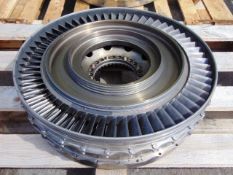 RAF Tornado Supersonic Fighter LP1 Jet Engine Rolls Royce RB199 Titanium Compressor Fan Assy