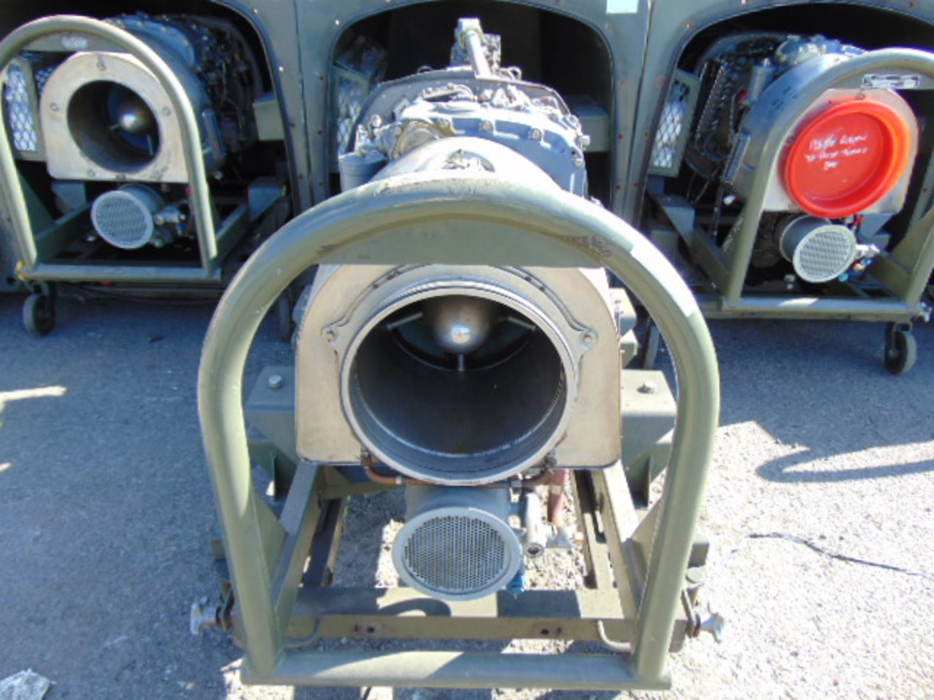Rolls Royce / Turbomeca Turbine 3C4 Jet Engine 1300 SHP complete with Transportation Cradle - Image 5 of 12
