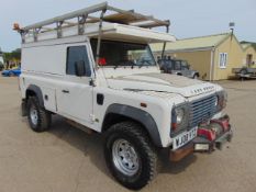 Land Rover Defender 110 Puma Hardtop 4x4 Special Utility (Mobile Workshop) complete with Winch