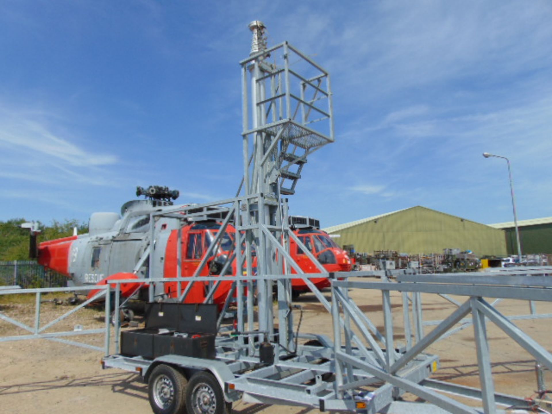 Trailer Mounted 40m Total Mast Solutions Hydraulic Mast - Image 7 of 21