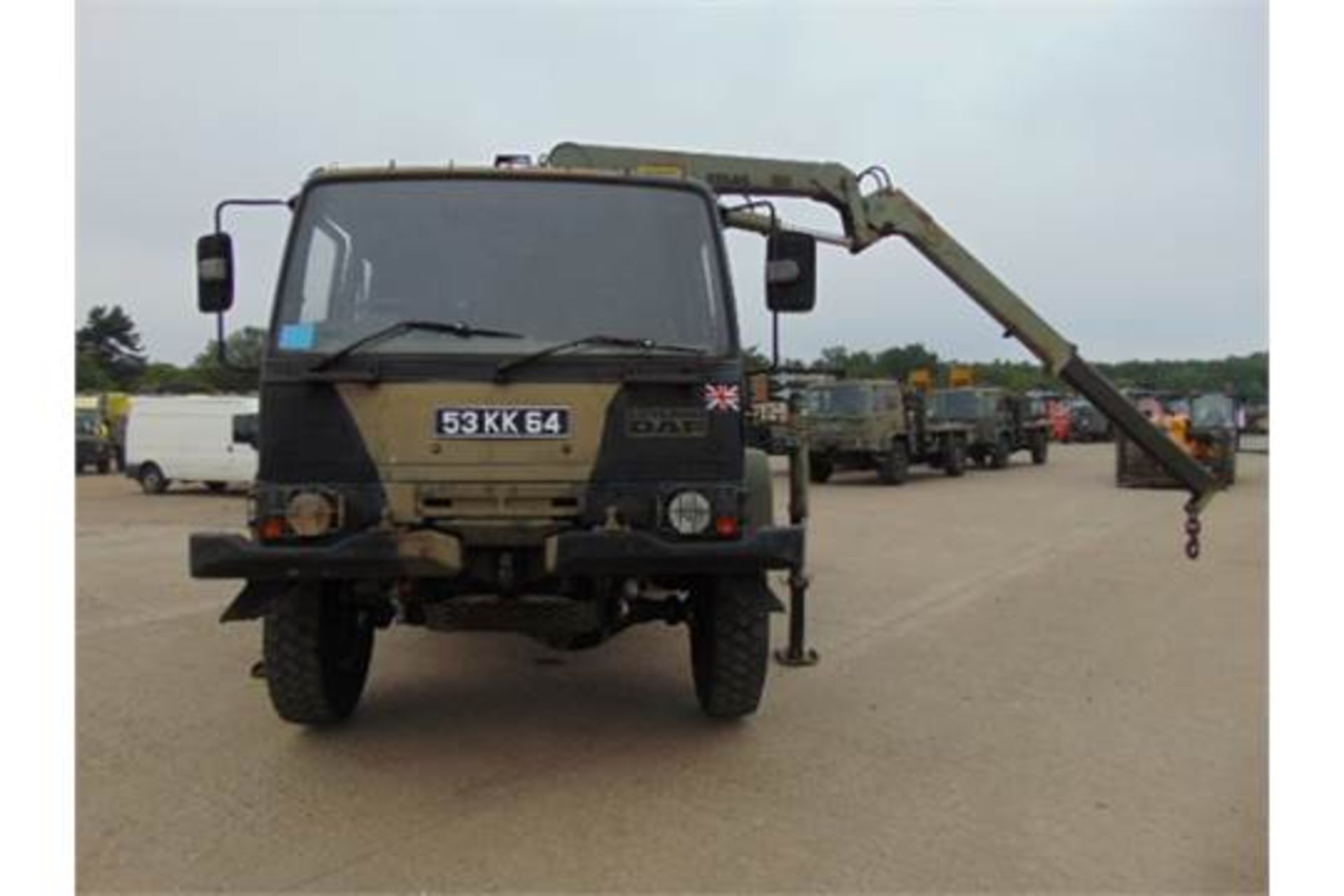 Leyland DAF 4X4 Truck complete with Atlas Crane - Image 2 of 16