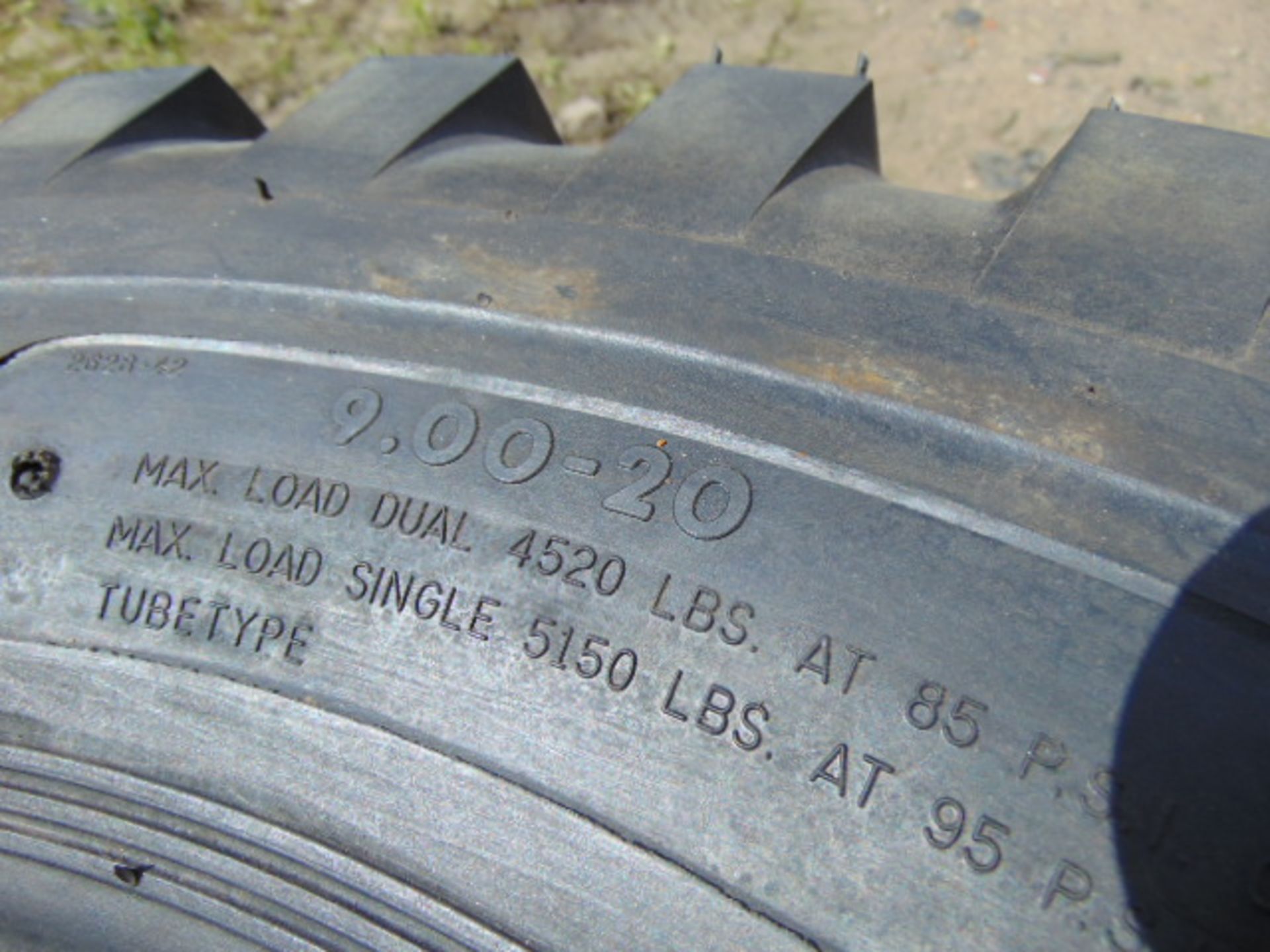 4 x S.T.A. 9.00-20 Crossply Tyres - Image 7 of 7