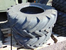 2 x Michelin 445/70 R24 XM47 Tyres