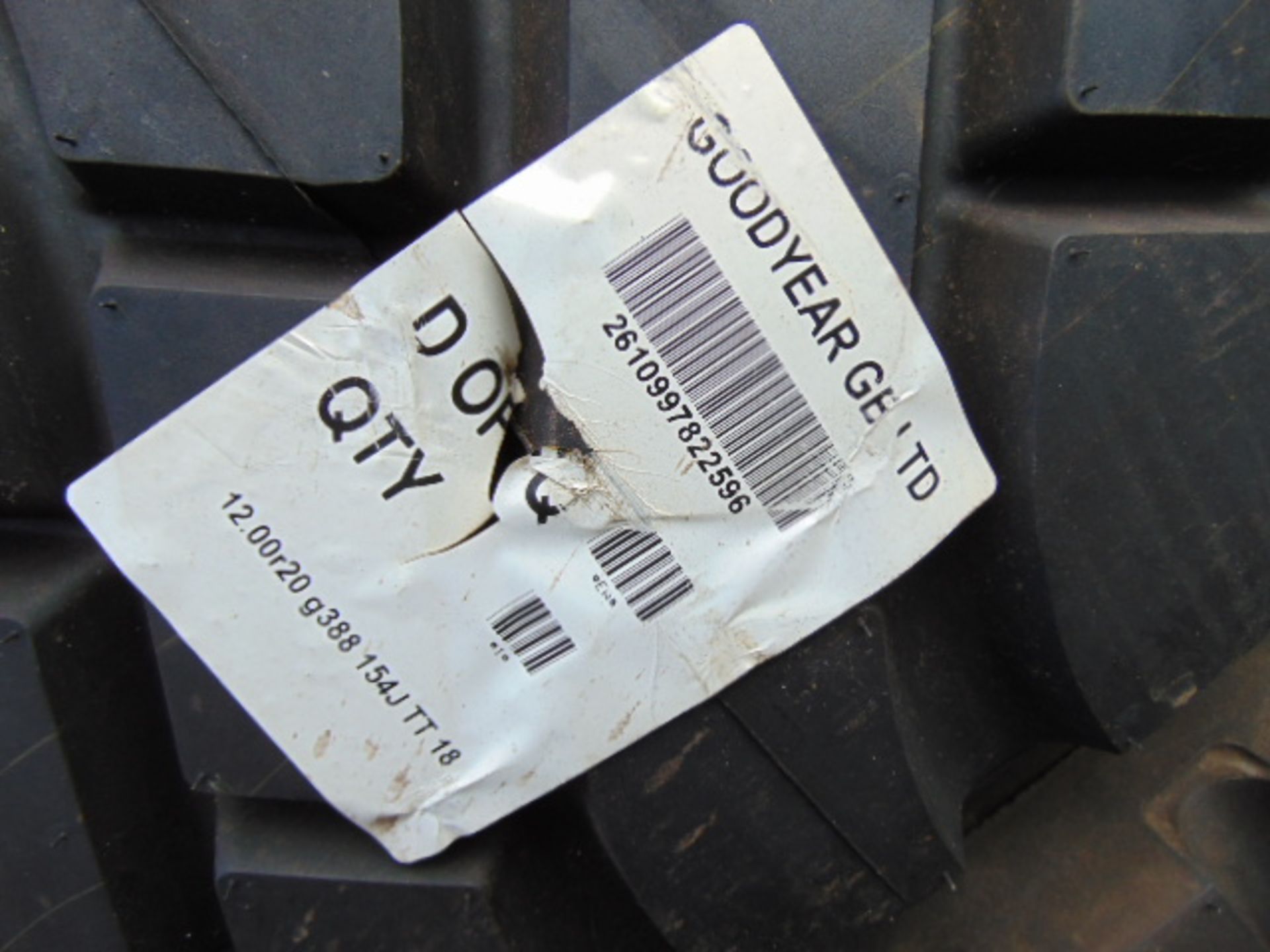 4 x Goodyear G388 12.00 R20 Tyres - Image 6 of 9