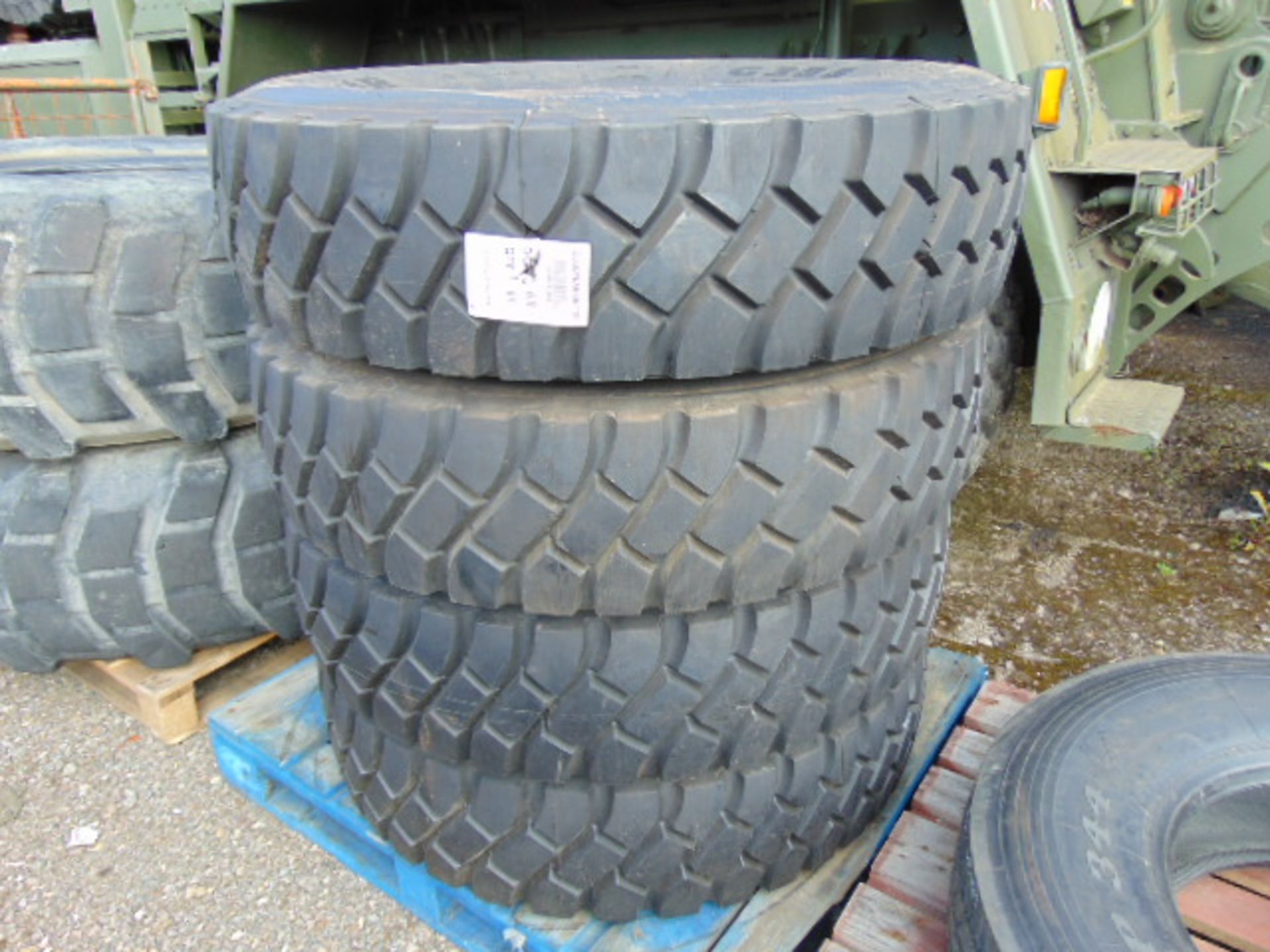 4 x Goodyear G388 12.00 R20 Tyres