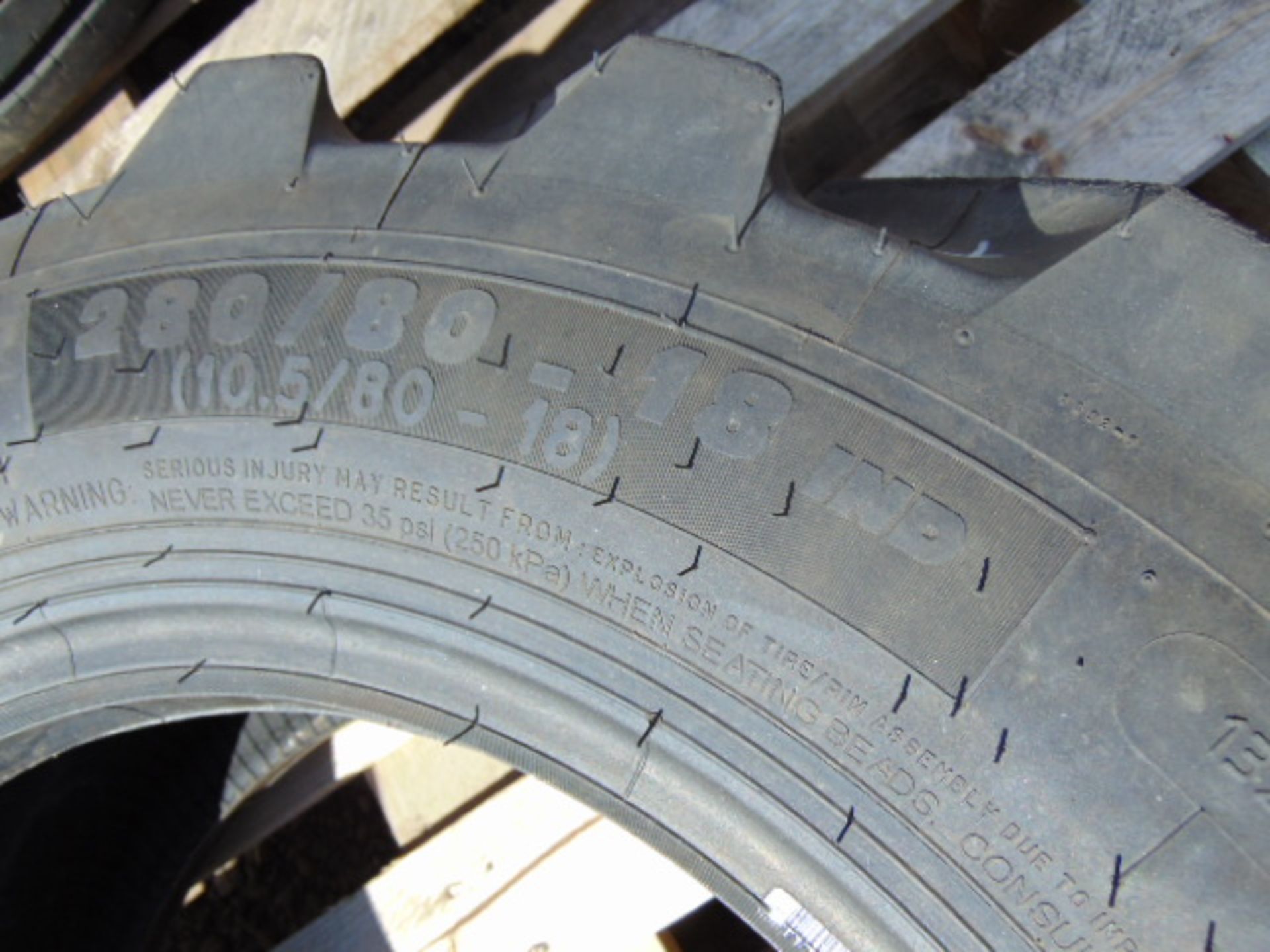 1 x Michelin Power CL 280/80-18 IND Tyre - Image 6 of 6