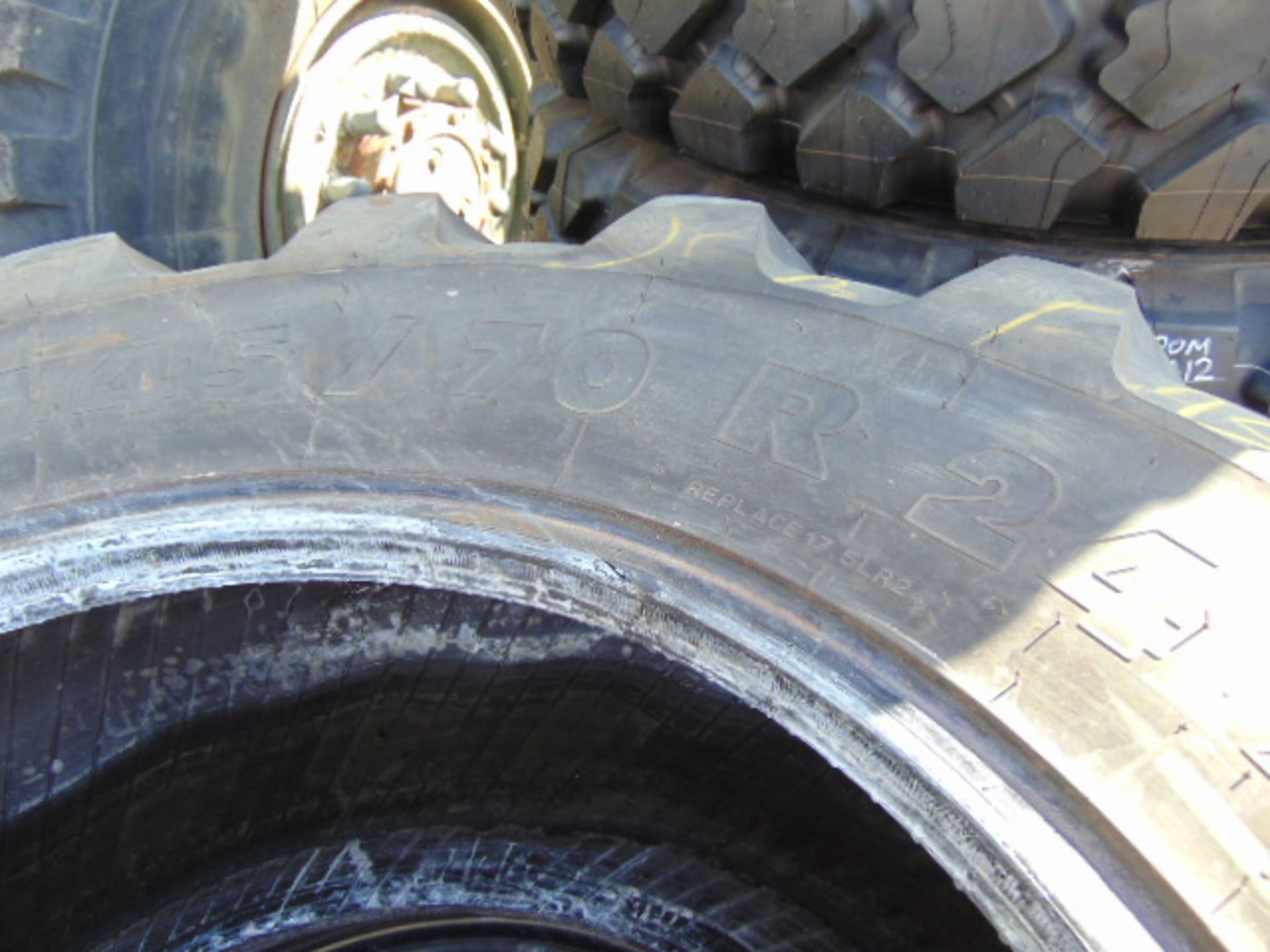 2 x Michelin 445/70 R24 XM47 Tyres - Image 7 of 8