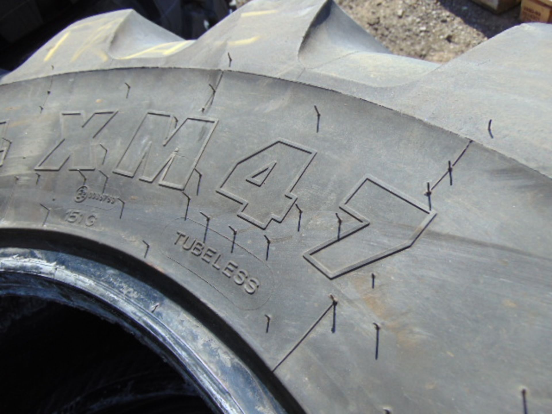 2 x Michelin 445/70 R24 XM47 Tyres - Image 8 of 8