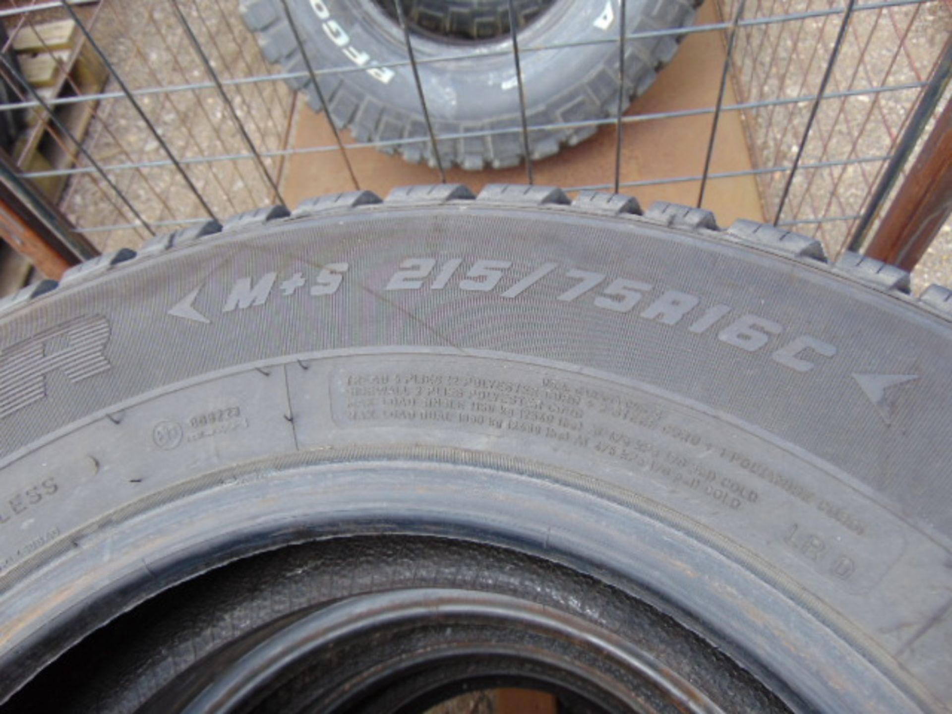 4 x Goodyear Cargo Ultra Grip 215/75 R16 Tyres - Image 6 of 7