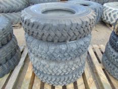 4 x Michelin 8.25 R16 XZL Tyres