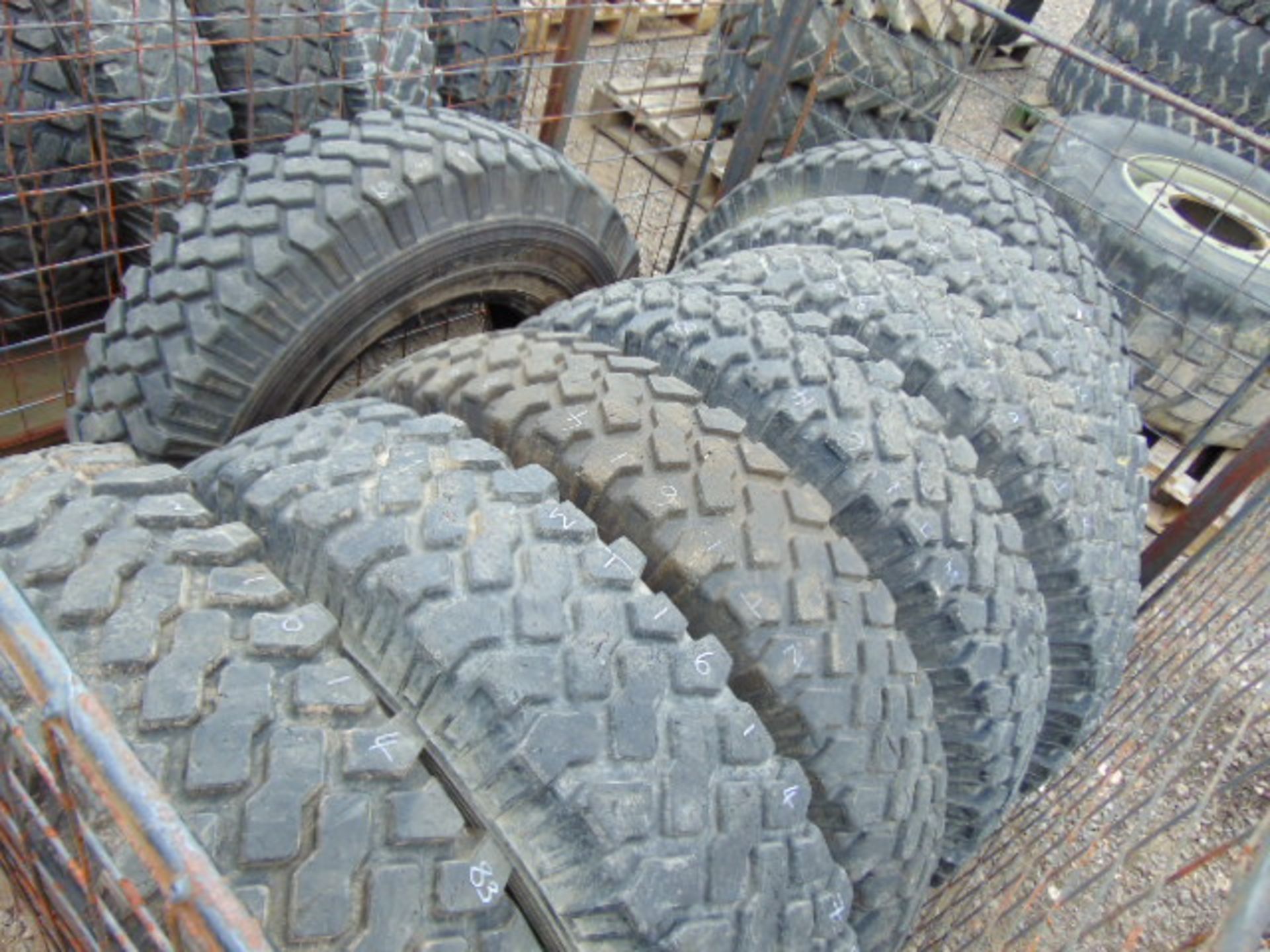 8 x Michelin 7.50 R16 XZL Tyres - Image 2 of 4