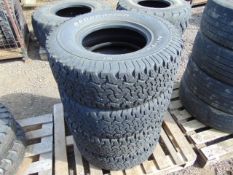 4 x BF Goodrich All-Terrain LT285/75 R16 Tyres